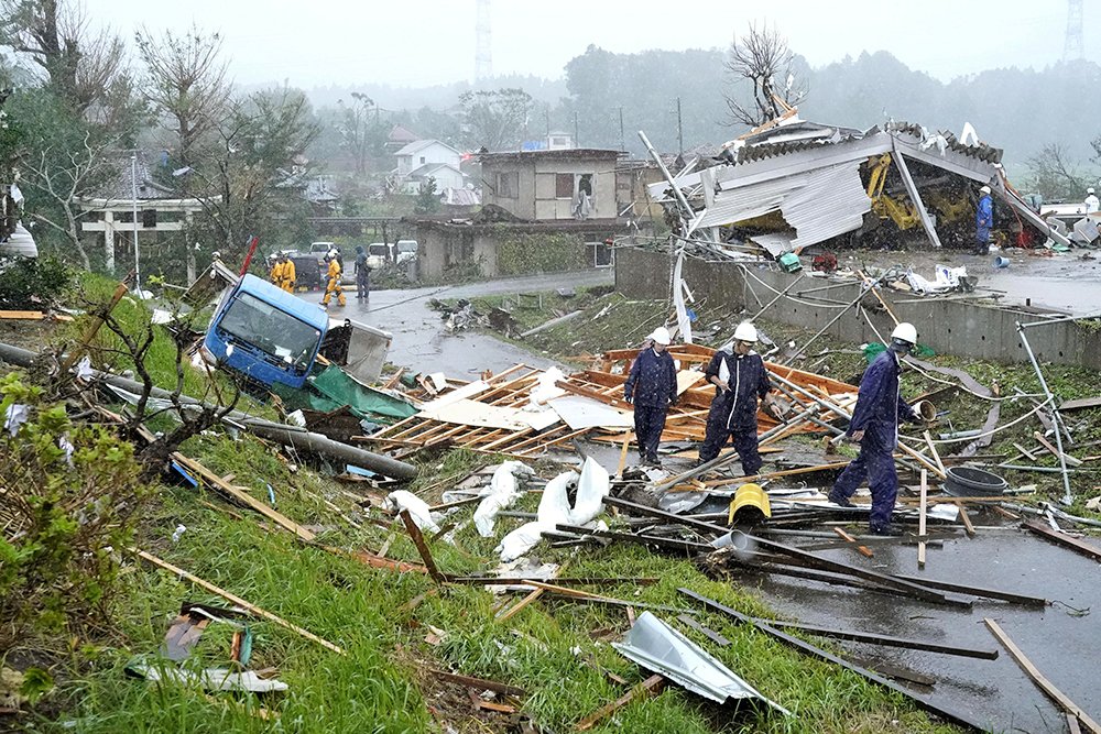 Тайфун «Хагибис» унес жизни 68 японцев. Идут поиски пропавших людей