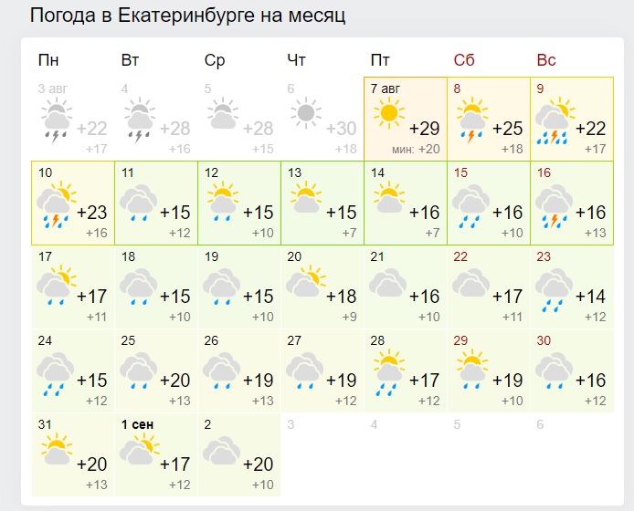Новый День: В Екатеринбурге последний жаркий день лета