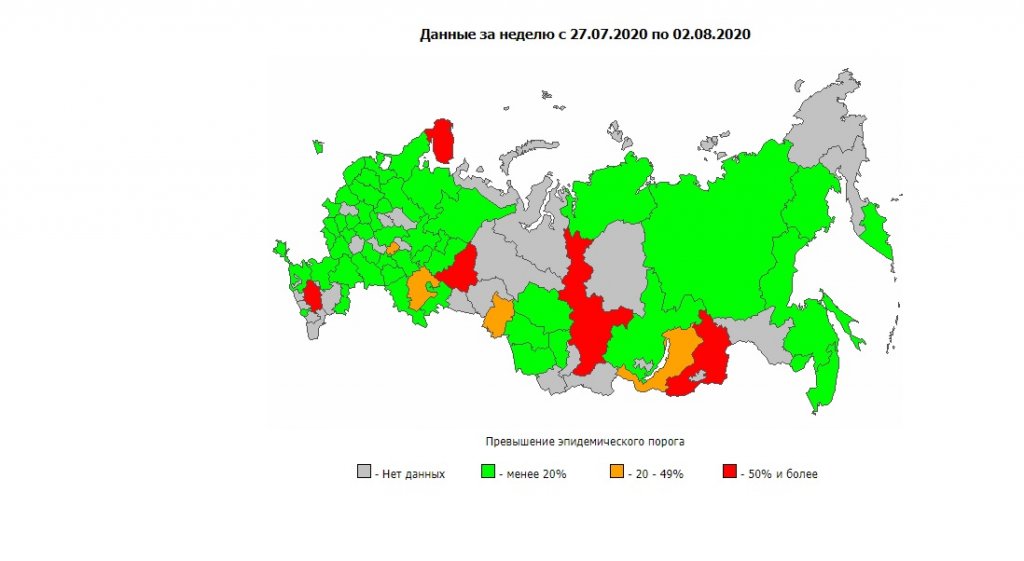 Новый День: В Роспотребнадзоре прокомментировали данные НИИ гриппа о скачке заболеваемости ОРВИ в Екатеринбурге на 198,9%