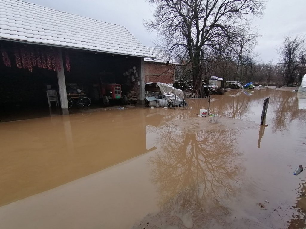 Новый День: На юге Сербии произошло сильное наводнение