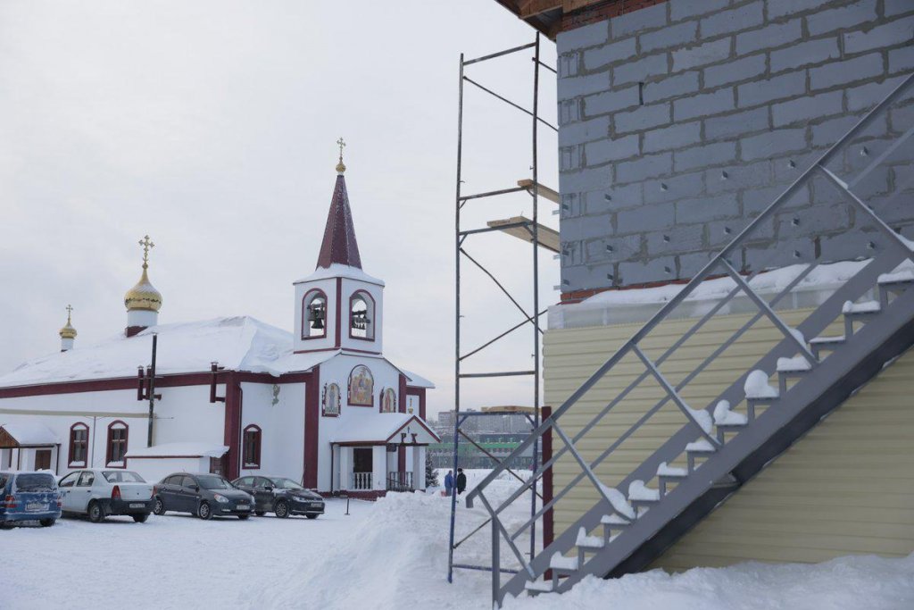 Новый День: В Свердловской области восстанавливают храм Святой Екатерины (ФОТО)