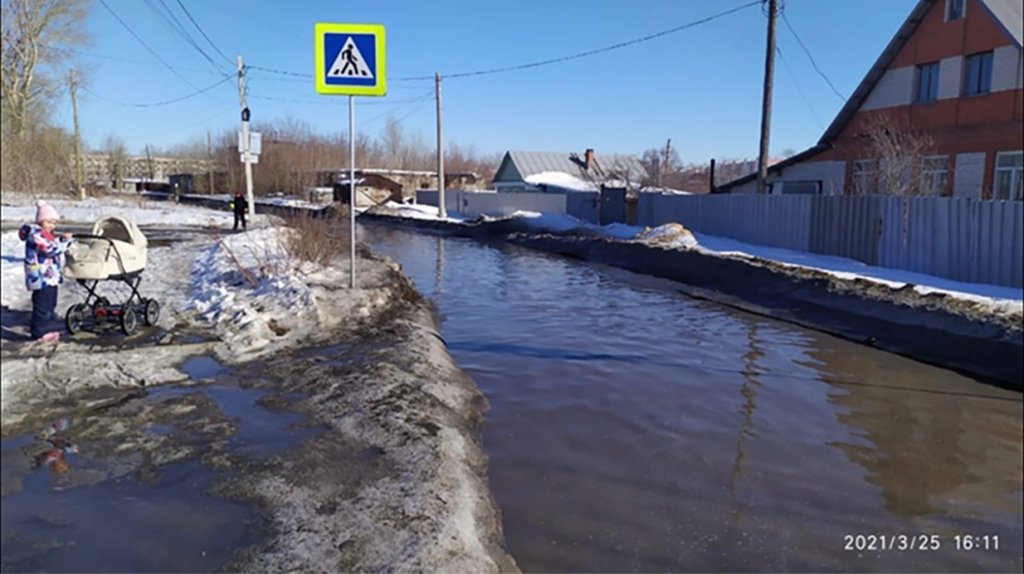 Новый День: Военный городок в Челябинске ушел под воду (ФОТО)