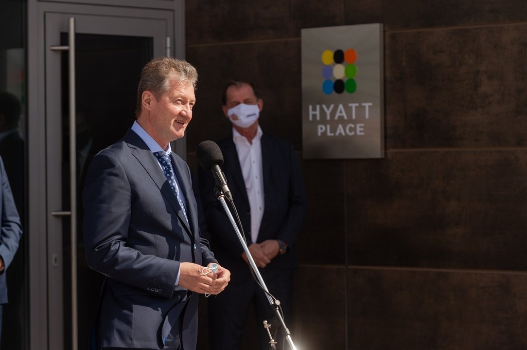 Новый День: Возле Екатеринбург Арены открыли отель Hyatt Place Ekaterinburg (ФОТО)