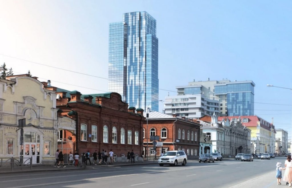Новый День: Градсовет Екатеринбурга отложил строительство 30-этажной гостиницы за Домом контор (ФОТО)