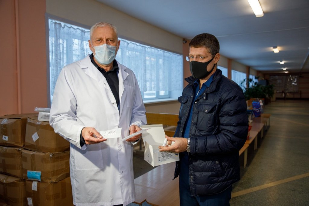 Новый День: Медицинская фракция ЕГД помогла больницам с поиском волонтеров и вакцинацией (ФОТО)