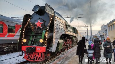 Поезд Деда Мороза будет ехать до Екатеринбурга больше месяца