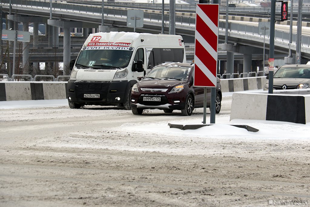 Новый День: В Челябинске дорожники в очередной раз не справились со снегопадом (ФОТО)