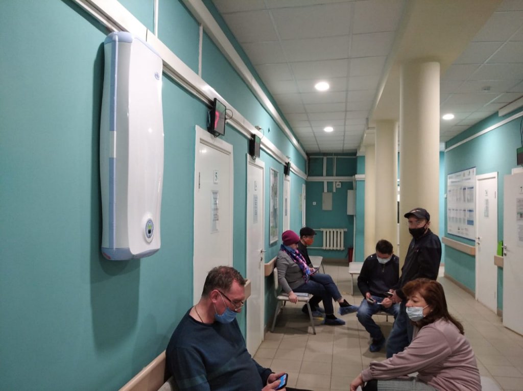 Новый День: В поликлинике ЦГБ № 2 в Компрессорном вновь заработал кабинет диспансеризации (ФОТО)