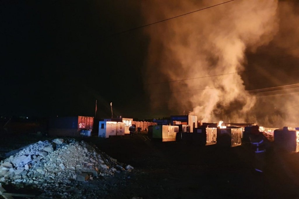Новый День: Огромный пожар в Совхозном потушили (ФОТО)