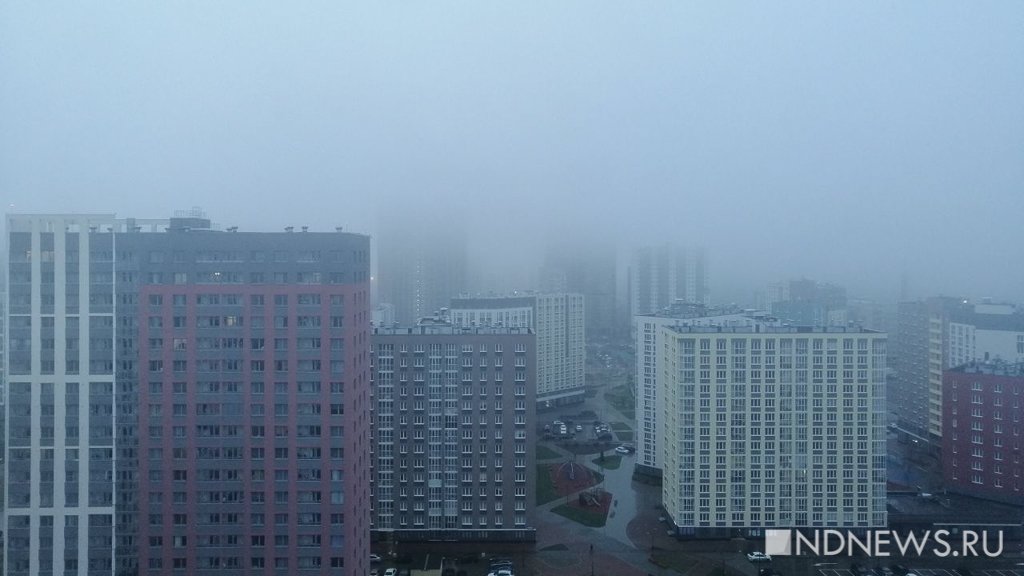 Новый День: Опустившийся на Екатеринбург туман не повлиял на работу Кольцово (ФОТО)