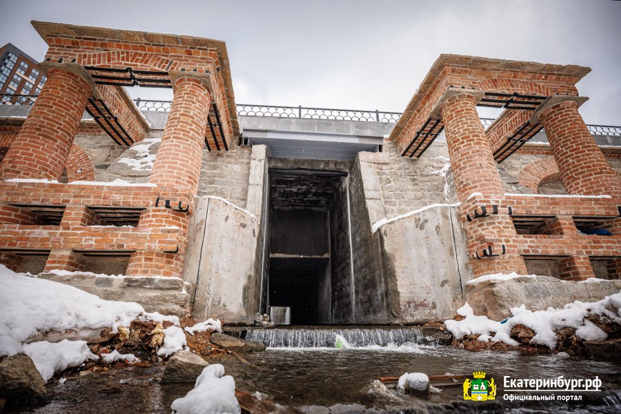 Новый День: Завершен ремонт одной из старейших плотин Екатеринбурга