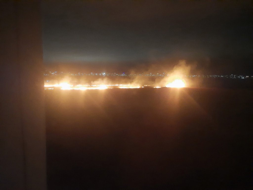 Новый День: Жителей Кургана напугал ночной пожар (ФОТО)