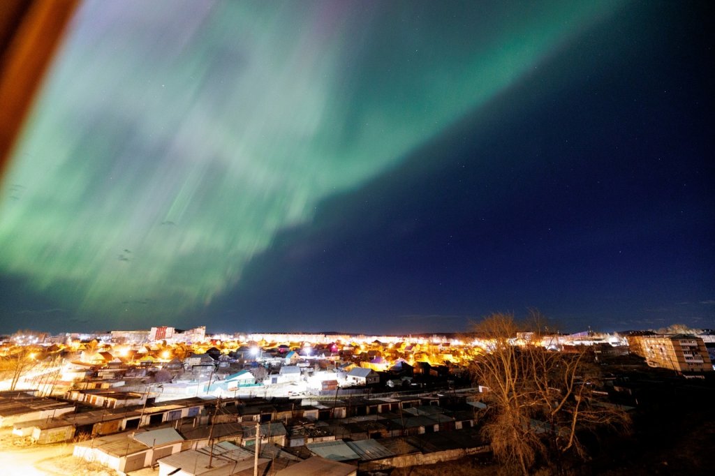 Новый День: Ночью уральцы увидели северное сияние (ФОТО)