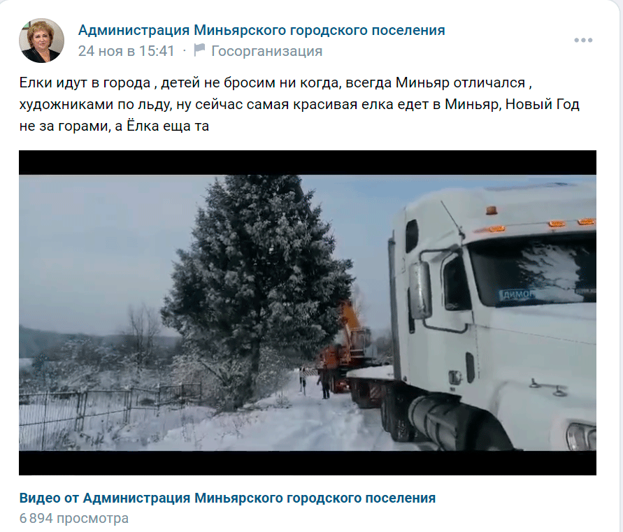 Новый День: На Урале чиновники украли елку, чтобы установить на городской площади