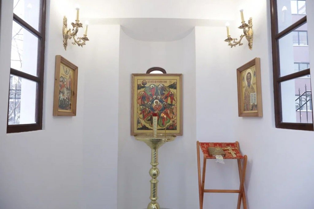 У пожарных появилась своя часовня (ФОТО)