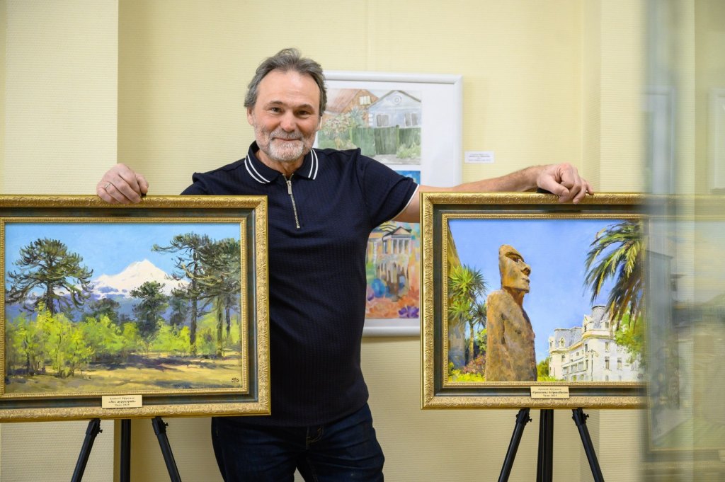 В Верхней Пышме проходит выставка картин о путешествии по Чили (ФОТО)