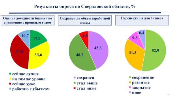 За год у 38% уральских предпринимателей доход снизился, у 36% – остался прежним