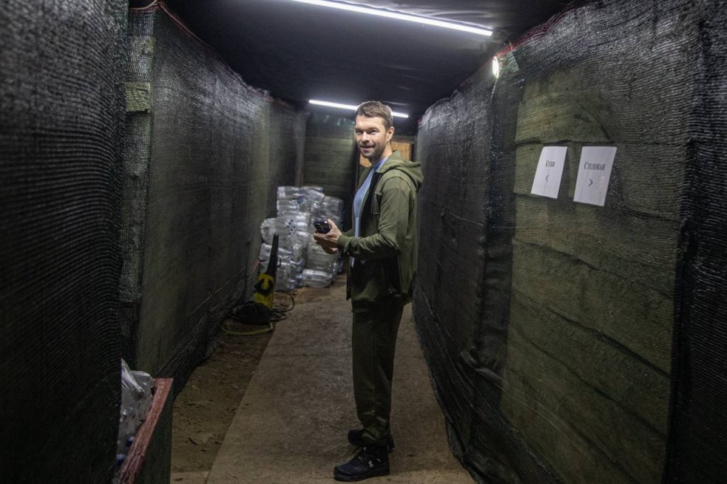 Алексей Вихарев привез в ДНР гуманитарный груз для военных (ФОТО)