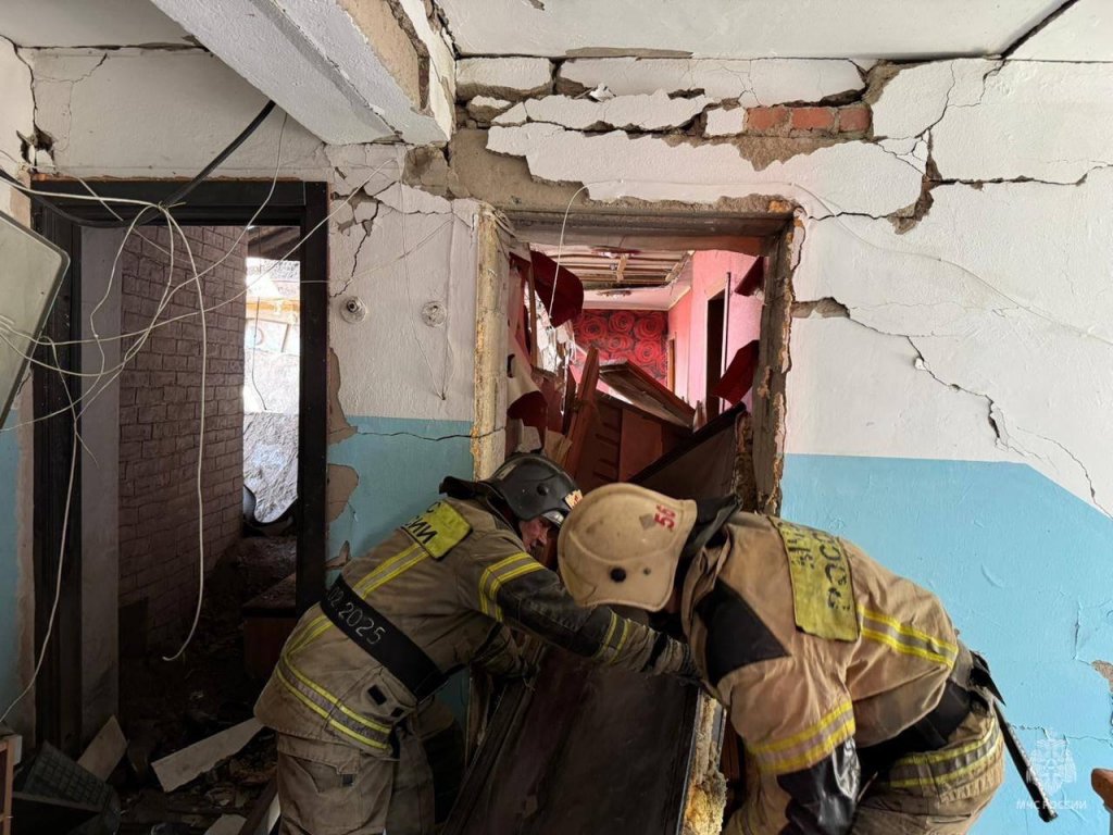 В Серове взорвался газ в квартире