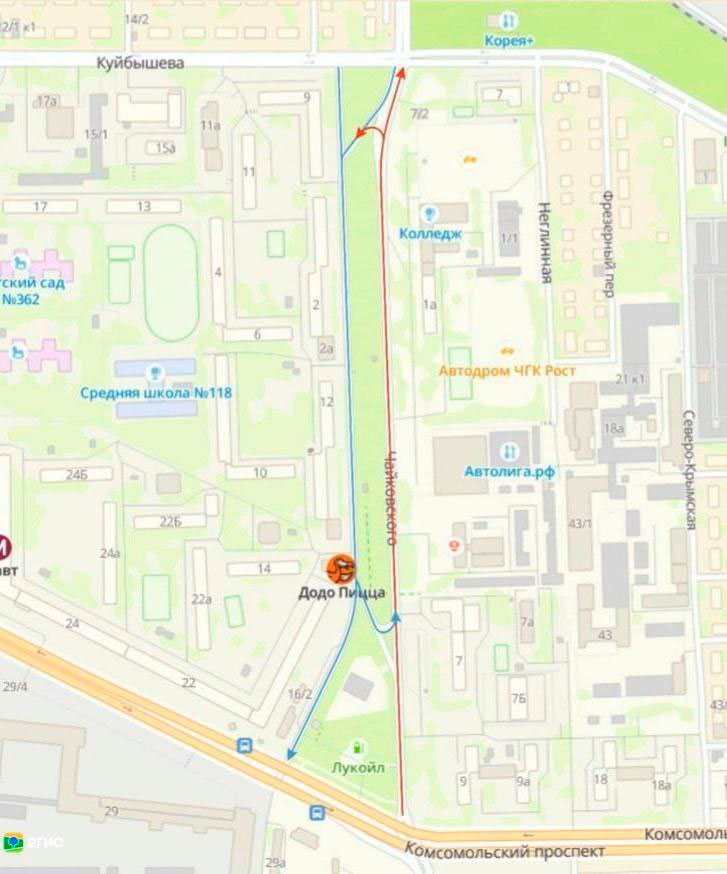 На оживленной дороге Челябинска вводится односторонне движение