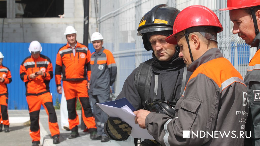 На самой мощной насосной станции Екатеринбурга провели учения (ФОТО)