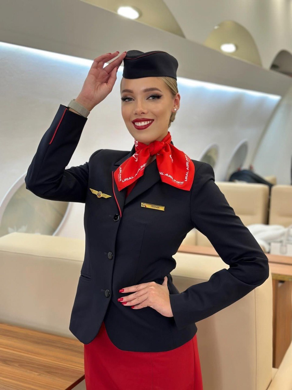 Бортпроводница «Уральских авиалиний» вышла в финал международного конкурса стюардесс (ФОТО)