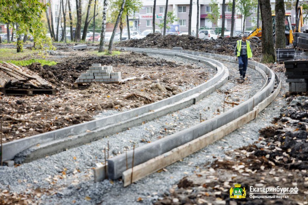Благоустройство «Собачьего парка» в Екатеринбурге завершится на год раньше (ФОТО)