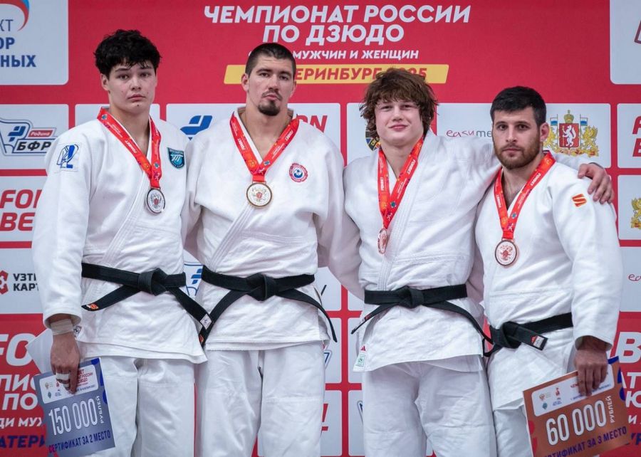 Свердловские дзюдоисты стали лучшей сборной на чемпионате России по «президентскому спорту»