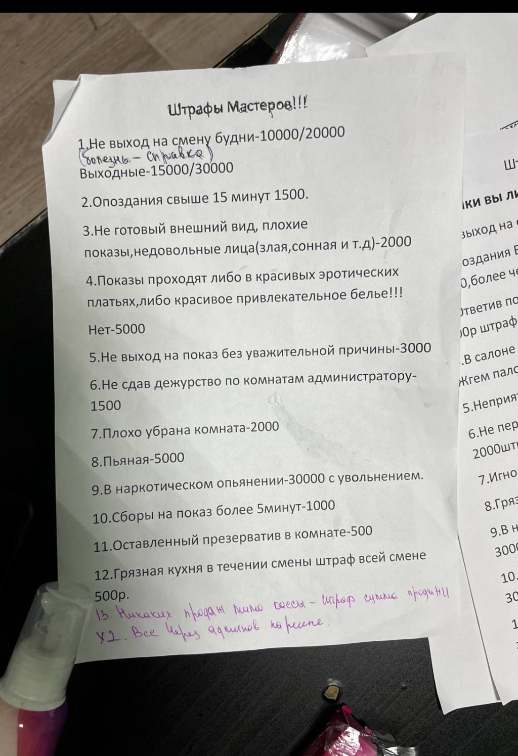 Полиция провела контрольную закупку в интим-салонах (ФОТО)