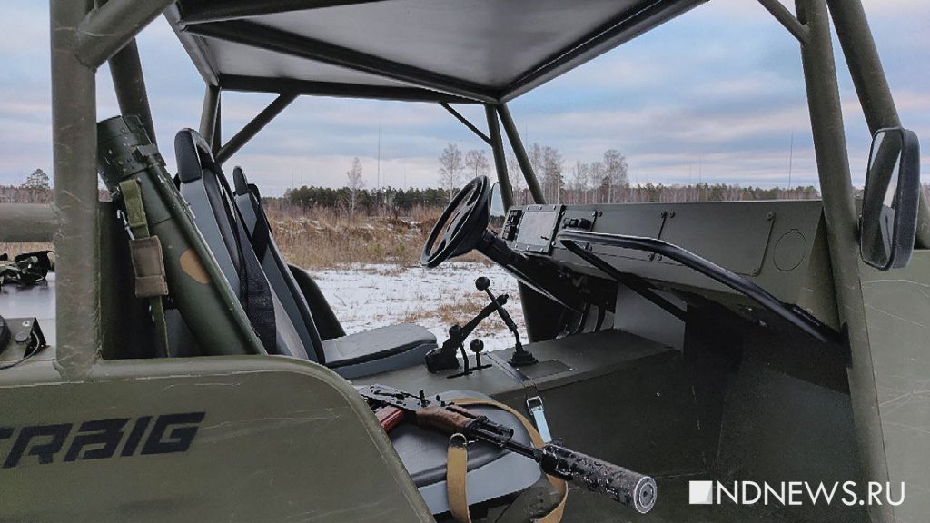 На Урале придумали и собрали простой и удобный автомобиль для СВО (ФОТО, ВИДЕО)
