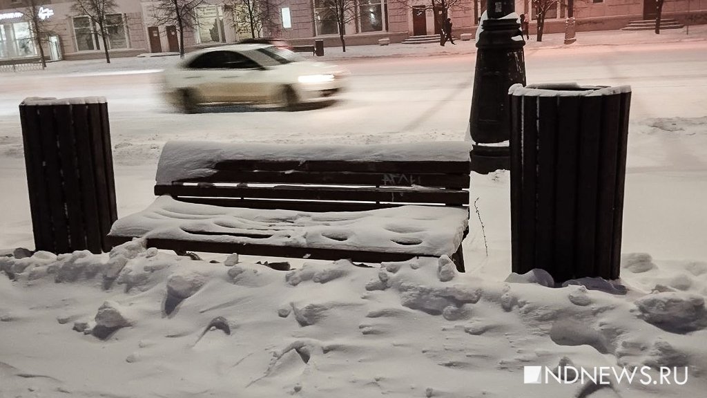 В Екатеринбурге за ночь выпало 8 мм снега