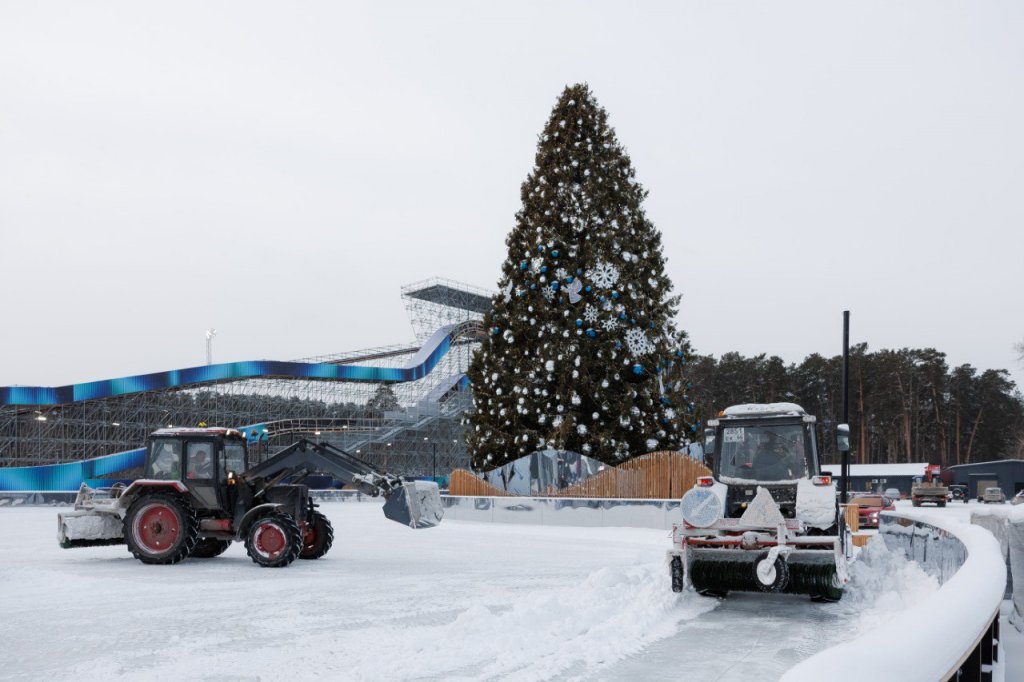 В Екатеринбурге заработает горка с 9-этажный дом (ФОТО)