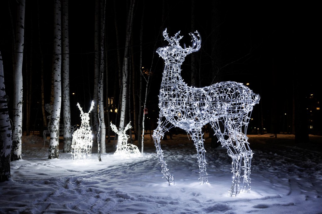 Красивые елки, праздничный парк, музей, фотозоны – Верхняя Пышма зовет уральцев на Новый год (ФОТО)