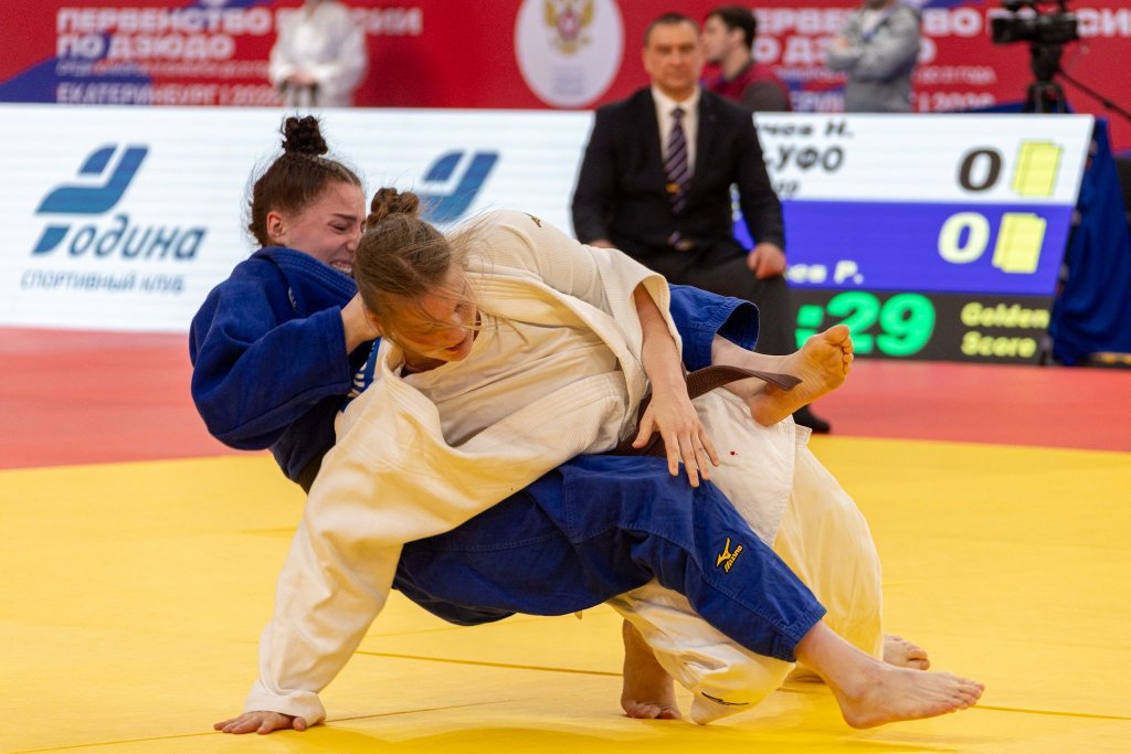 Команда Свердловской области заняла первое место на первенстве России по дзюдо