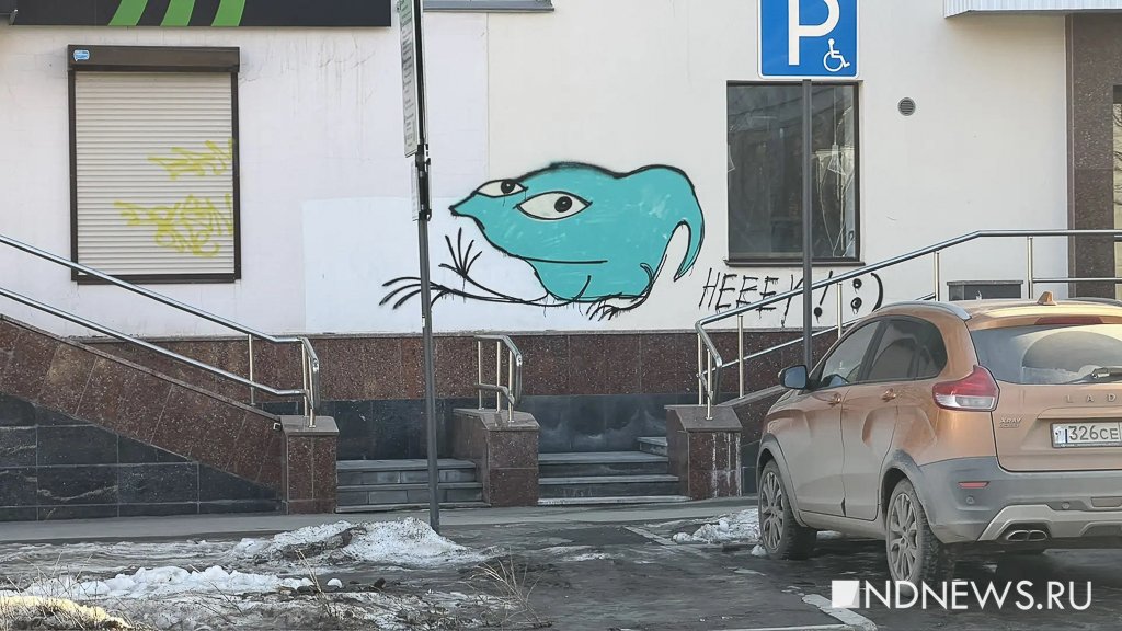 Вандалка изрисовала стену дома-памятника – это уголовная статья (ФОТО)