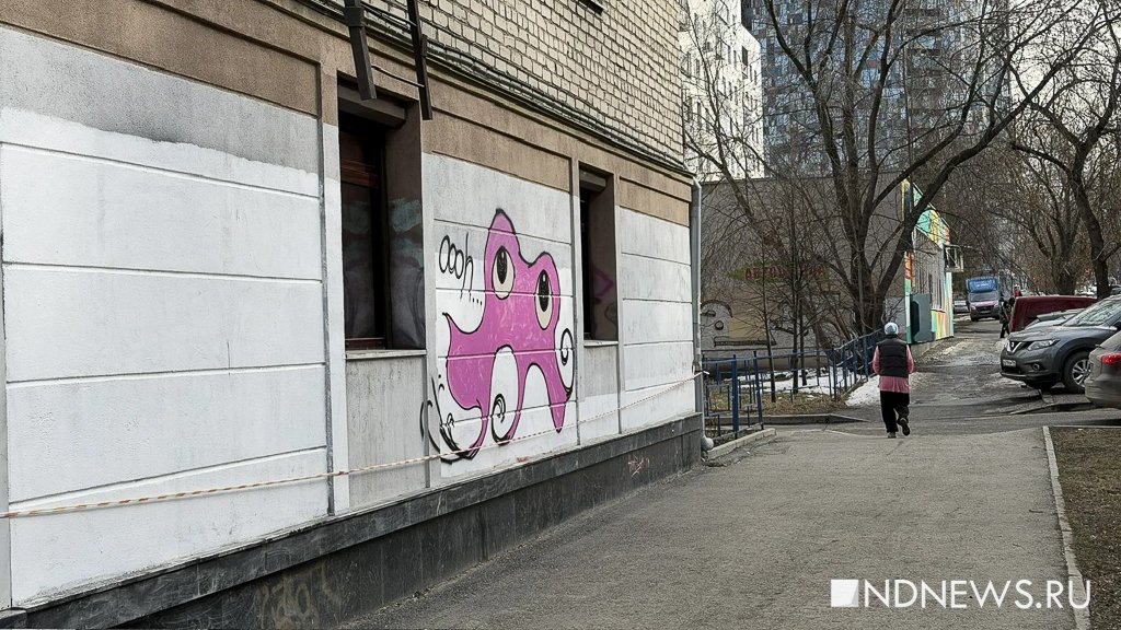 Вандалка изрисовала стену дома-памятника – это уголовная статья (ФОТО)