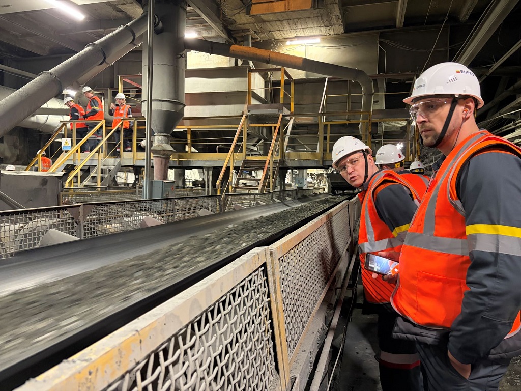 Представители горнорудной отрасли посетили ЕВРАЗ КГОК (ФОТО)