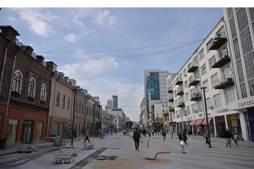благоустройство улицы Пушкина закончат в этом году (ФОТО)